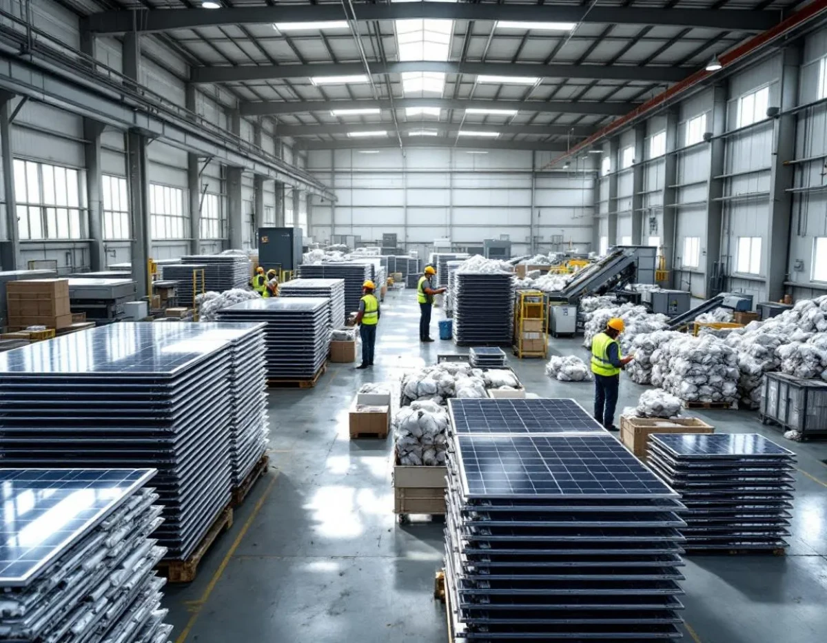 Le recyclage des panneaux solaires : un enjeu crucial