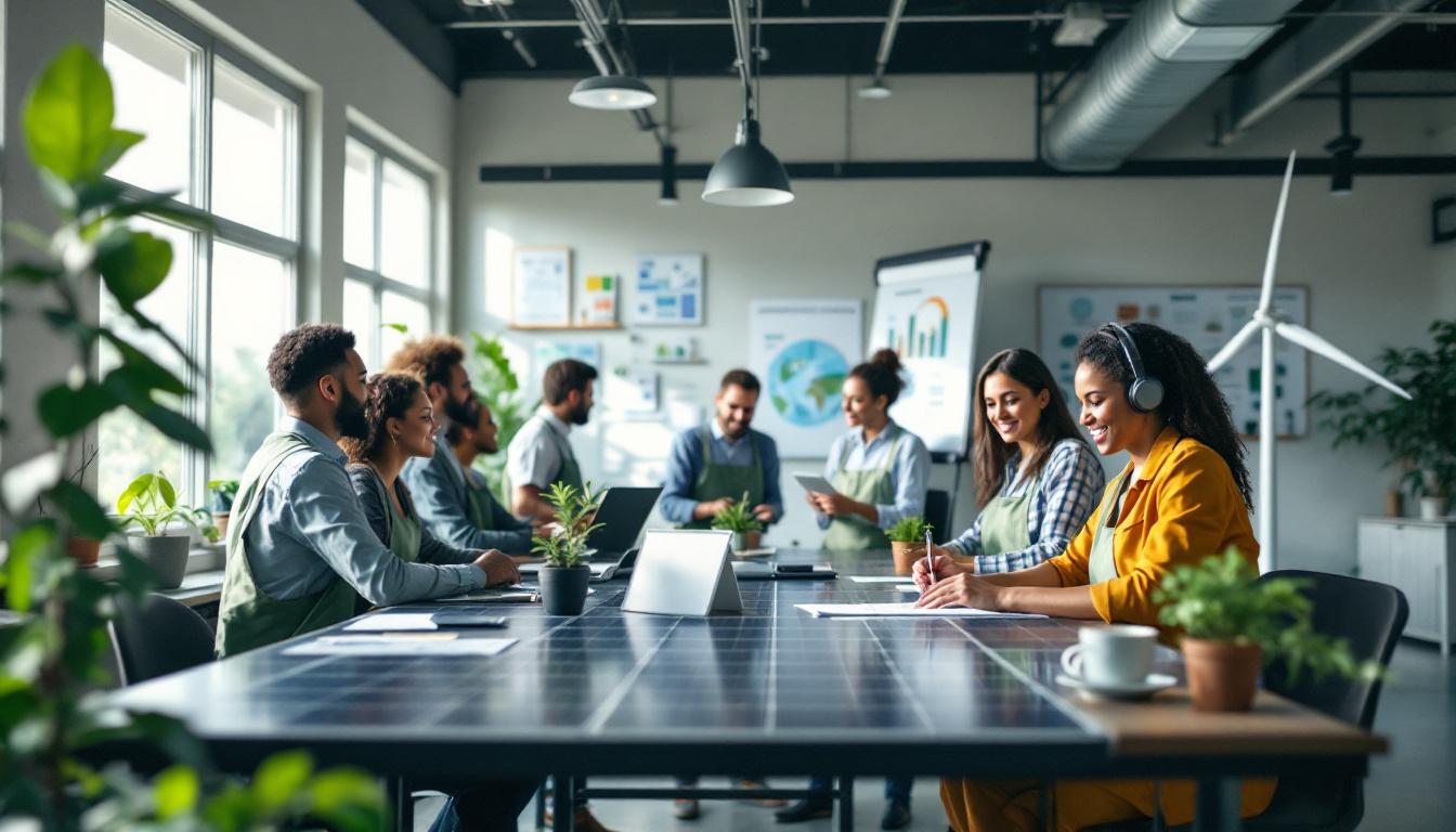 Comment financer un contrat de professionnalisation en énergies vertes